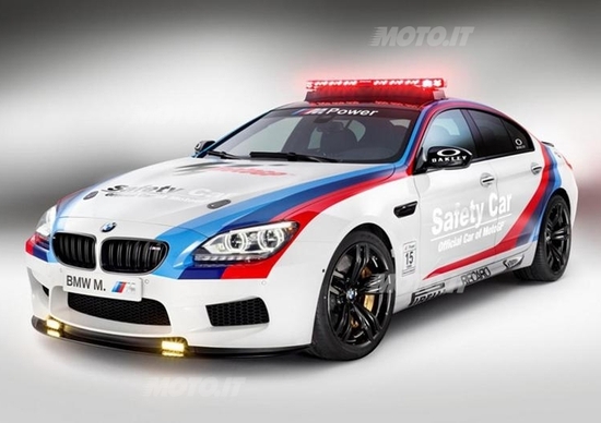 BMW M6 Gran Coupé: ecco la Safety Car della MotoGP 2013 BMW M6 Gran Coupé: ecco la Safety Car della MotoGP 2013