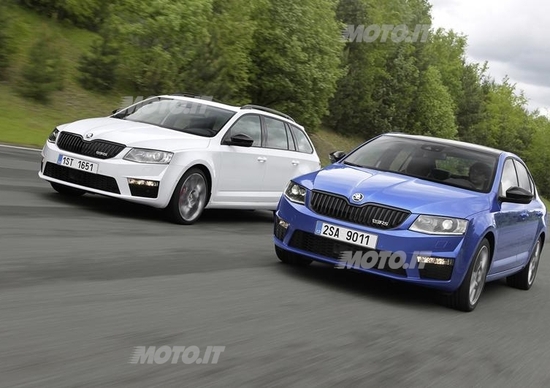 Skoda Octavia RS: tutte le immagini e le informazioni ufficiali Skoda Octavia RS: tutte le immagini e le informazioni ufficiali