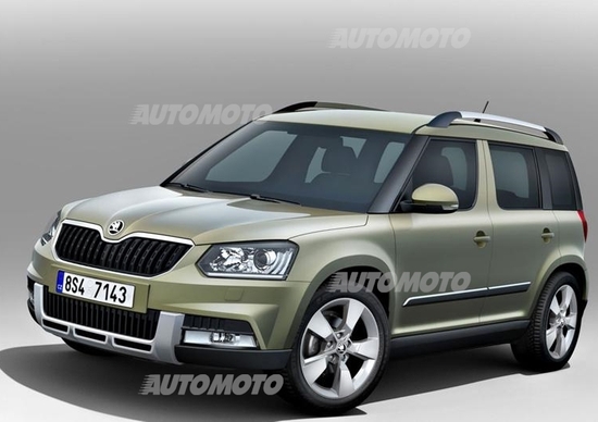 Skoda Yeti restyling Skoda Yeti restyling