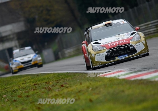 Monza Rally Show 2013: Dani Sordo trionfa. Valentino Rossi secondo Monza Rally Show 2013: Dani Sordo trionfa. Valentino Rossi secondo