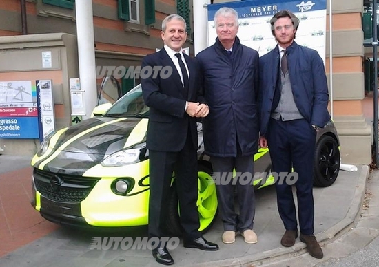 Opel: raccolti più di 30.000 euro grazie alla Adam di Rossi e Drudi Opel: raccolti più di 30.000 euro grazie alla Adam di Rossi e Drudi