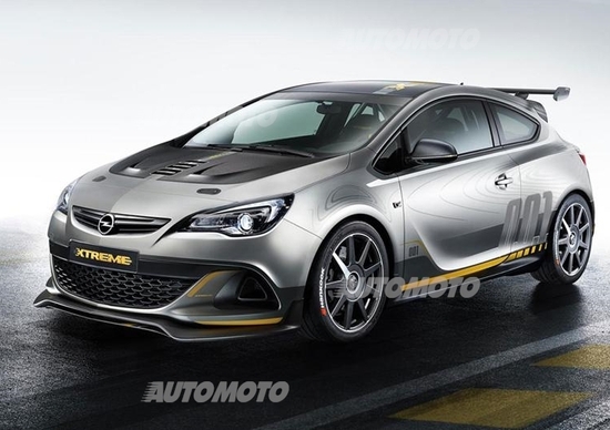 Opel Astra OPC Extreme: tutte le immagini e i dettagli Opel Astra OPC Extreme: tutte le immagini e i dettagli