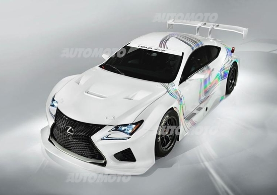 Lexus RC F GT3 concept: svelata la sportiva giapponese Lexus RC F GT3 concept: svelata la sportiva giapponese
