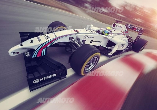 Williams: svelata la colorazione Martini Racing delle monoposto di Bottas e Massa Williams: svelata la colorazione Martini Racing delle monoposto di Bottas e Massa