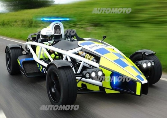 Arriva l'Ariel Atom della Polizia per la sicurezza dei motociclisti Arriva l'Ariel Atom della Polizia per la sicurezza dei motociclisti