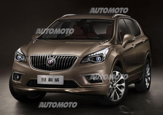 Buick Envision: nuova crossover di lusso per la Cina Buick Envision: nuova crossover di lusso per la Cina