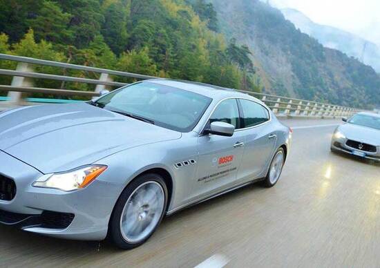 Bosch & Maserati: a Parigi in prima classe con consumi da diesel Bosch & Maserati: a Parigi in prima classe con consumi da diesel