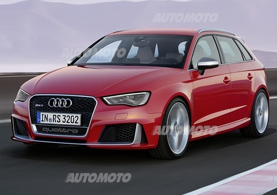Nuova Audi RS3 Sportback: cinque cilindri furiosi Nuova Audi RS3 Sportback: cinque cilindri furiosi