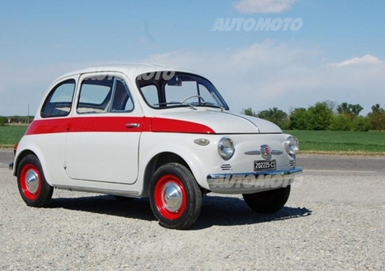La storica Fiat Nuova 500 Sport che vale 58.000 euro La storica Fiat Nuova 500 Sport che vale 58.000 euro