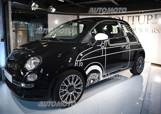 Fiat 500 Ron Arad Edition: vestito firmato. Prezzi e dettagli Fiat 500 Ron Arad Edition: vestito firmato. Prezzi e dettagli
