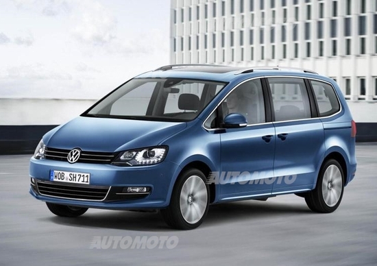 Volkswagen Sharan: a Ginevra 2015 il restyling Volkswagen Sharan: a Ginevra 2015 il restyling