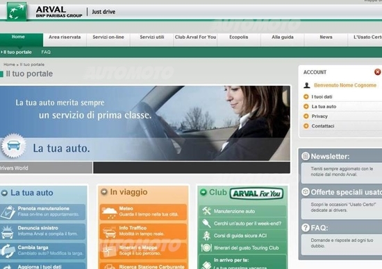 Arval Smart Experience: nuovi strumenti interattivi per tutti Arval Smart Experience: nuovi strumenti interattivi per tutti