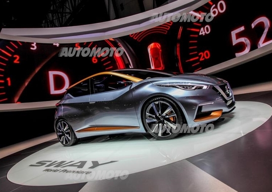 Nissan Sway Concept: si sente aria di nuova Micra Nissan Sway Concept: si sente aria di nuova Micra
