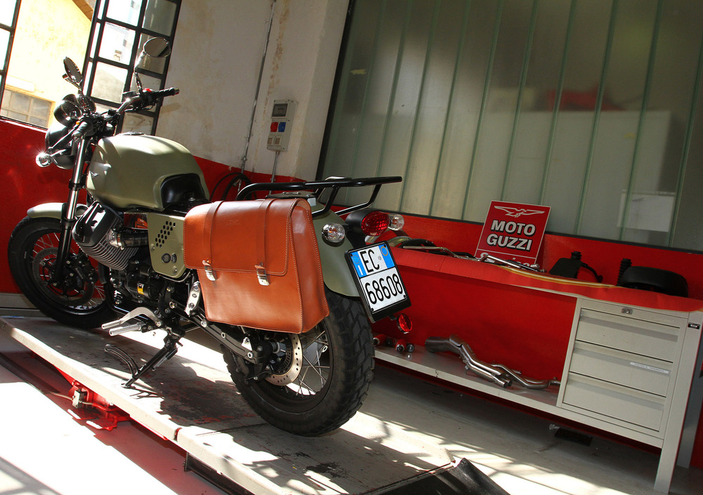 Moto Guzzi Garage, la speciale officina dedicata alla V7 News Moto.it