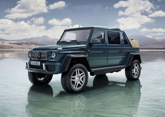 Mercedes-Maybach G 650 Landaulet, 4x4 per pochi Mercedes-Maybach G 650 Landaulet, 4x4 per pochi