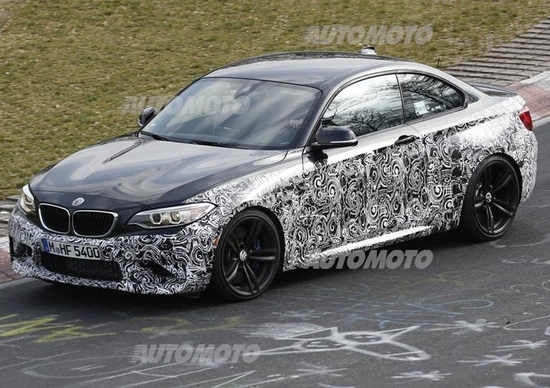 BMW M2: quasi definitiva al Nurburgring BMW M2: quasi definitiva al Nurburgring