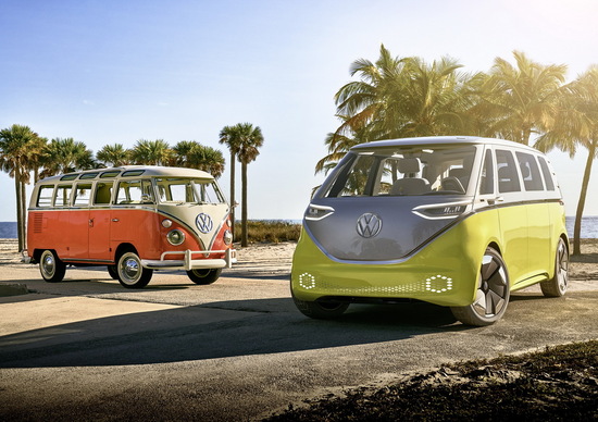 VW I.D. Buzz Concept presente al Salone VW I.D. Buzz Concept presente al Salone