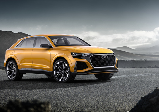 Audi Q8 sport concept, esordio al Salone di Ginevra 2017 Audi Q8 sport concept, esordio al Salone di Ginevra 2017
