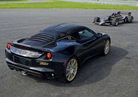 Lotus Evora Sport 410, livrea GP per gli USA Lotus Evora Sport 410, livrea GP per gli USA